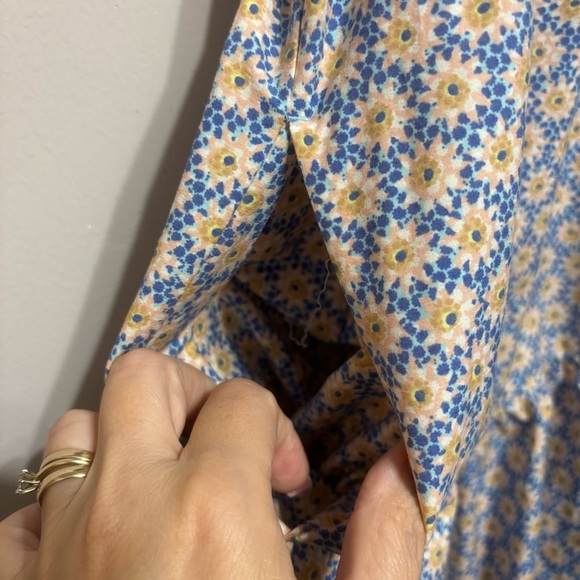 Anthropologie Multicolor Floral Dress - Picture 5 of 9